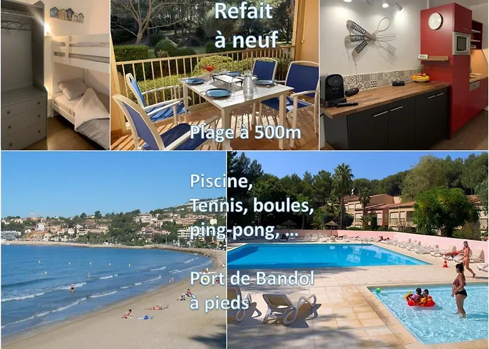Sanary Bandol Piscine Plage Calme
